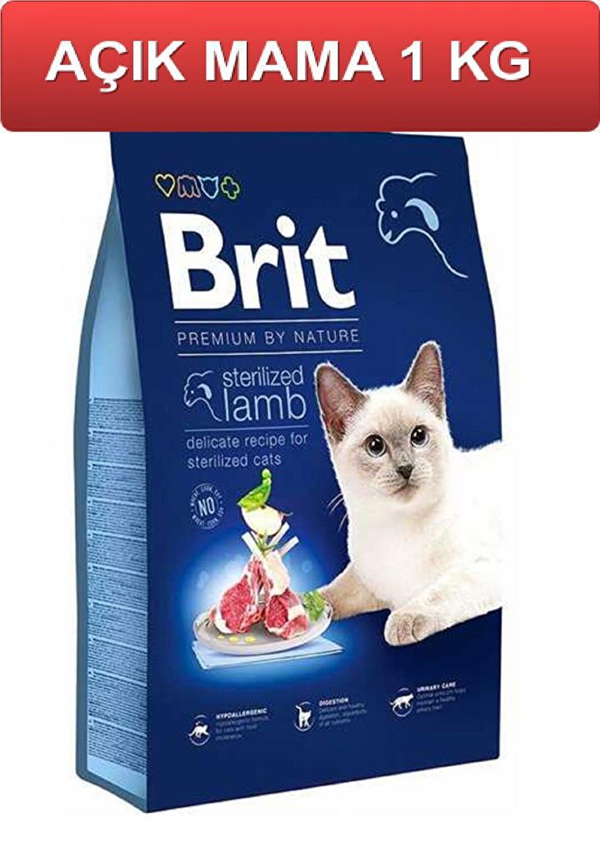 Brit Premium Sterilised Kedi 8kg